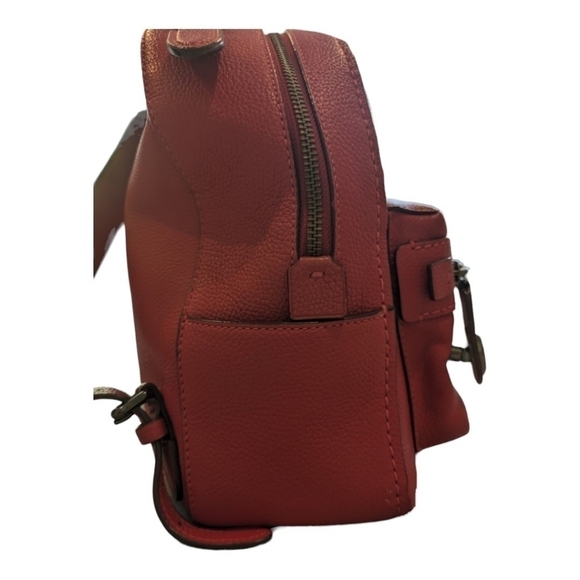 Coach backpack in  red - Picture 7 of 8